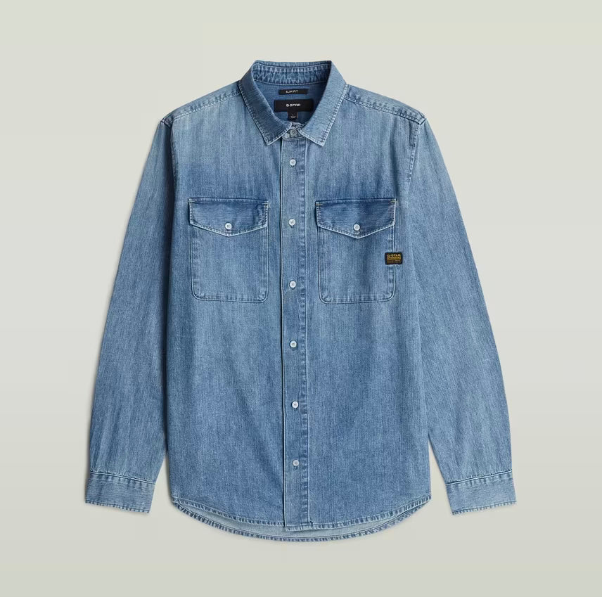 G-Star Raw Marine Slim Shirt - Blue Jeans