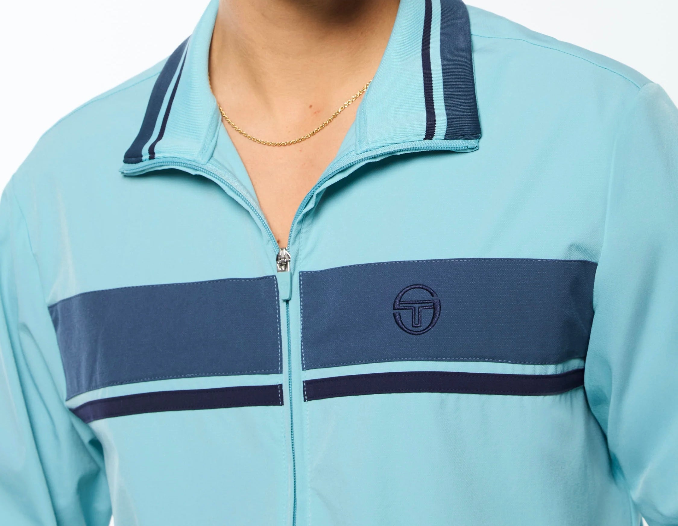 Sergio Tacchini Damarindo Track Sweatsuit - Blue Jeans