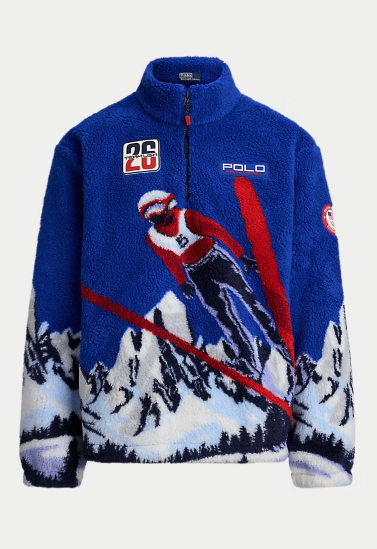 Polo Ralph Lauren Team USA Pile Fleece Pullover