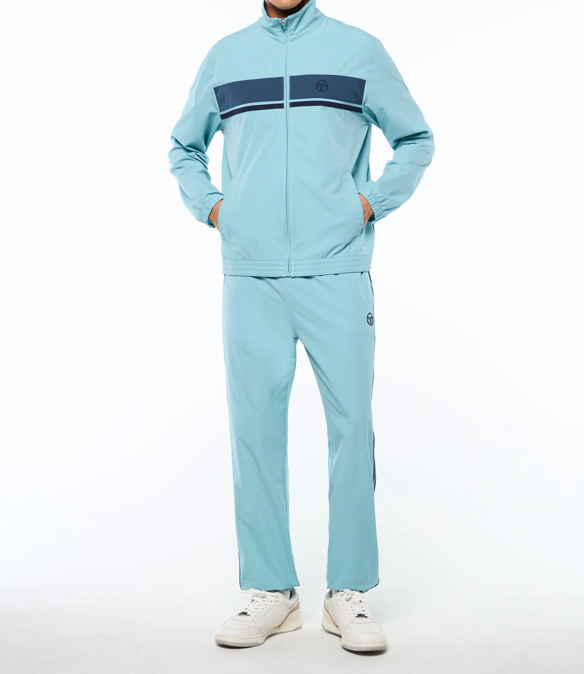 Sergio Tacchini Damarindo Track Sweatsuit - Blue Jeans