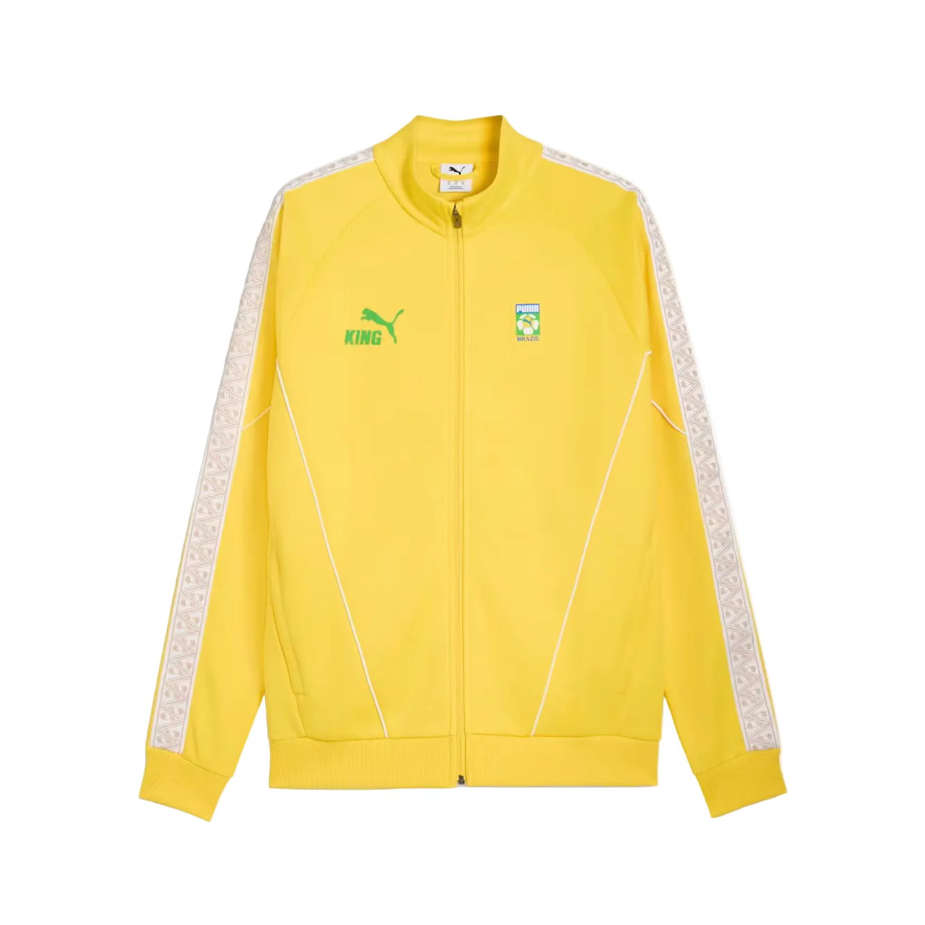 Brazil King Soccer Fanwear Track Jacket