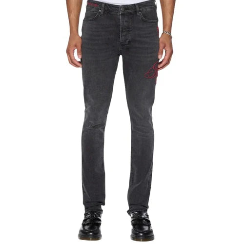 Ksubi Van Winkle Black Rokk Jeans