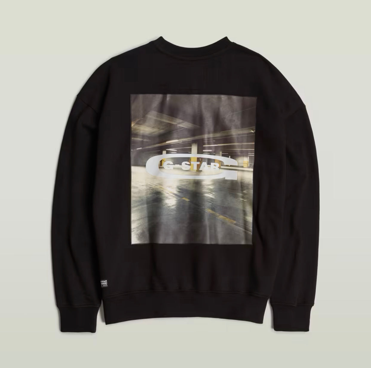 G-Star Raw Photo Back Print Loose Sweatshirt