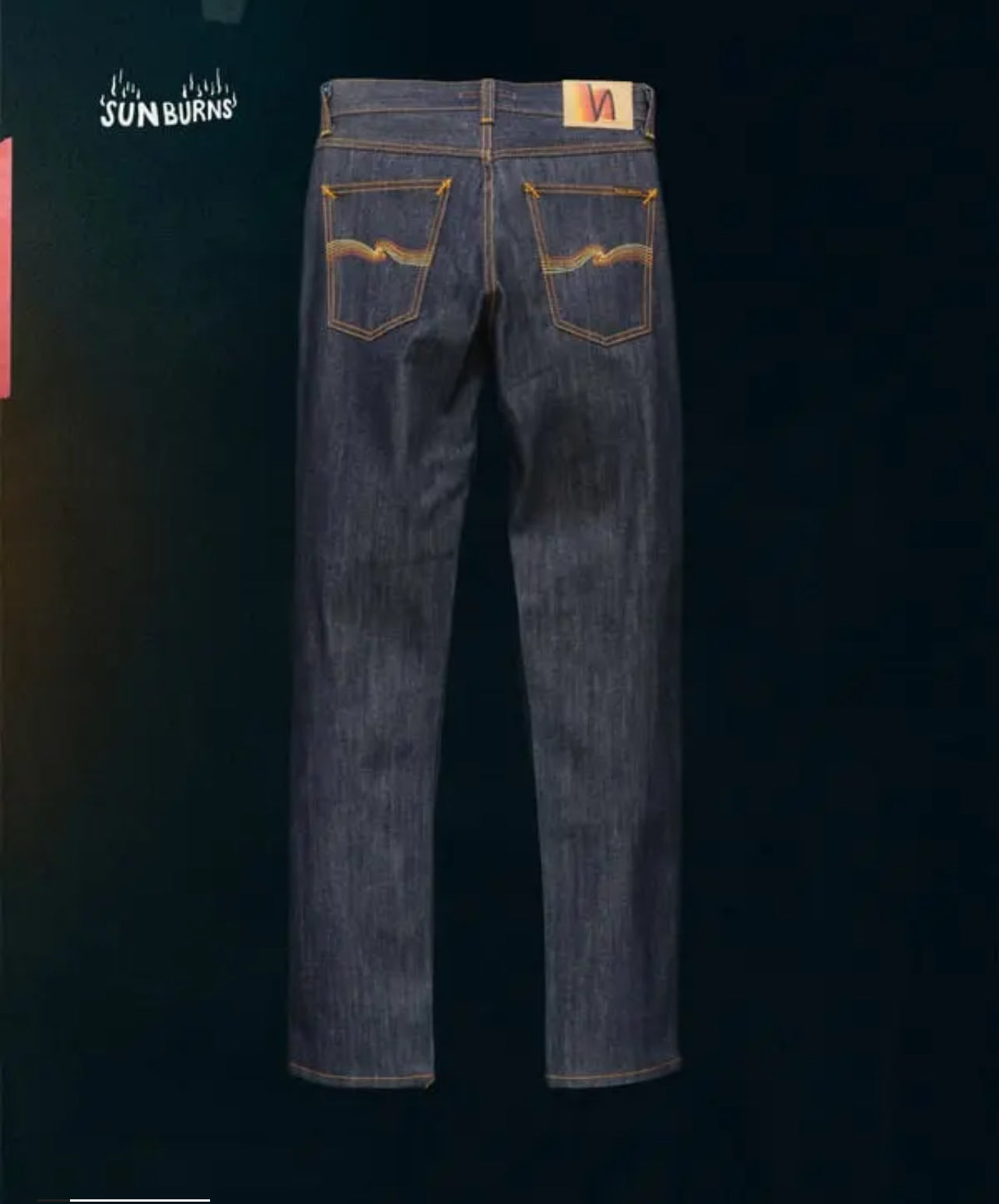 Nudie Steady Gritty Jackson Dry Sunburns Jeans