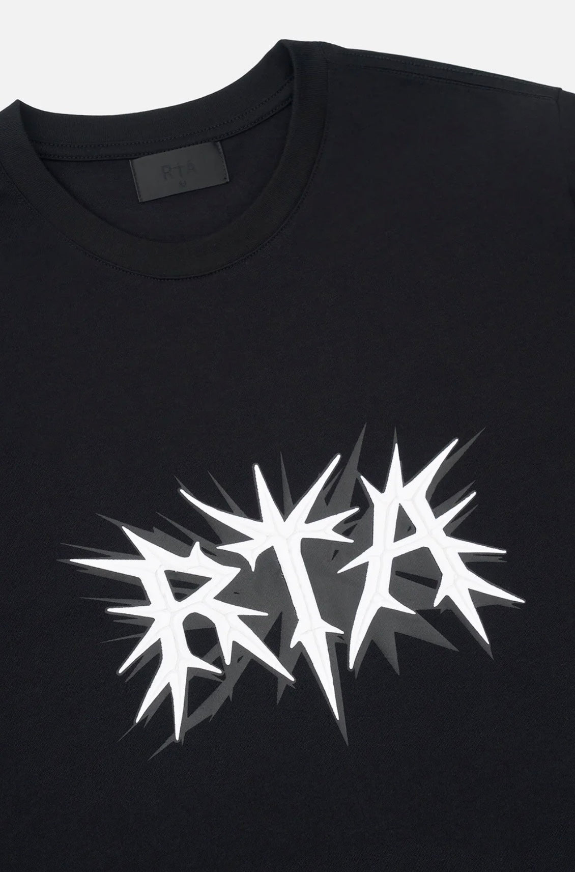 RTA Liam Short Sleeve Tee | Black Spike Rta