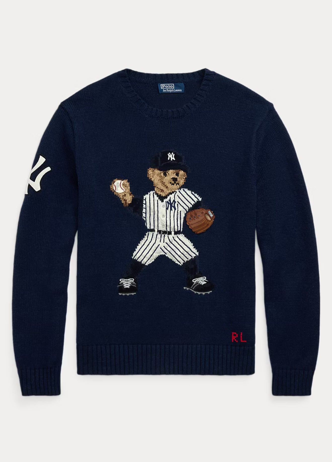 Polo Ralph Lauren Yankees Bear Sweater - Blue Jeans