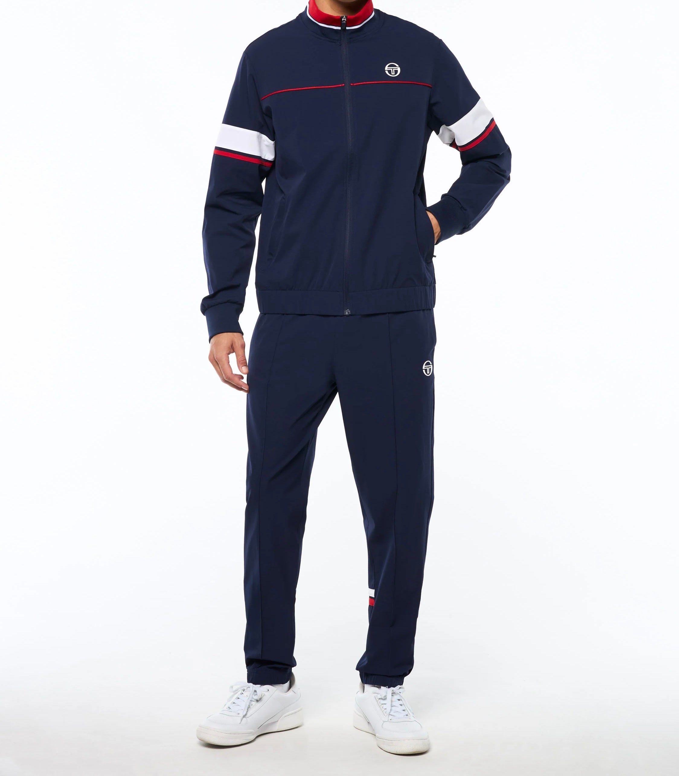 Sergio Tacchini Solare Track Sweatsuit - Blue Jeans