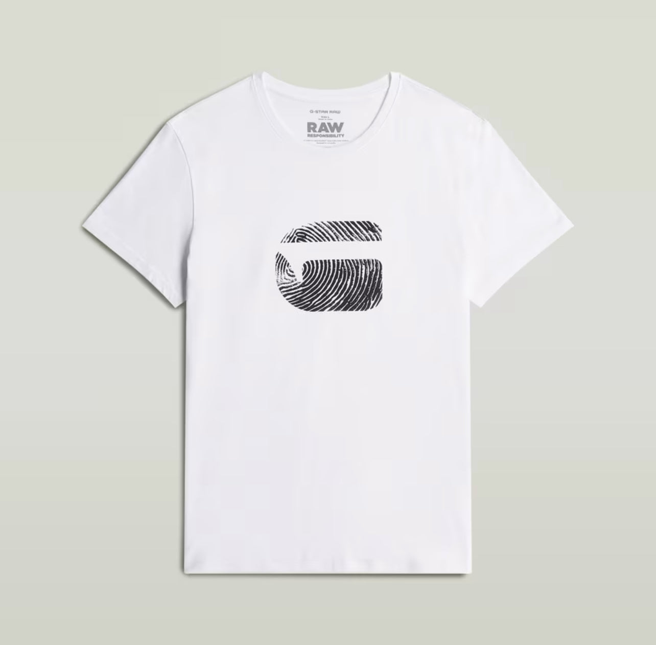G-Star Raw Finger Print Burger T-Shrit