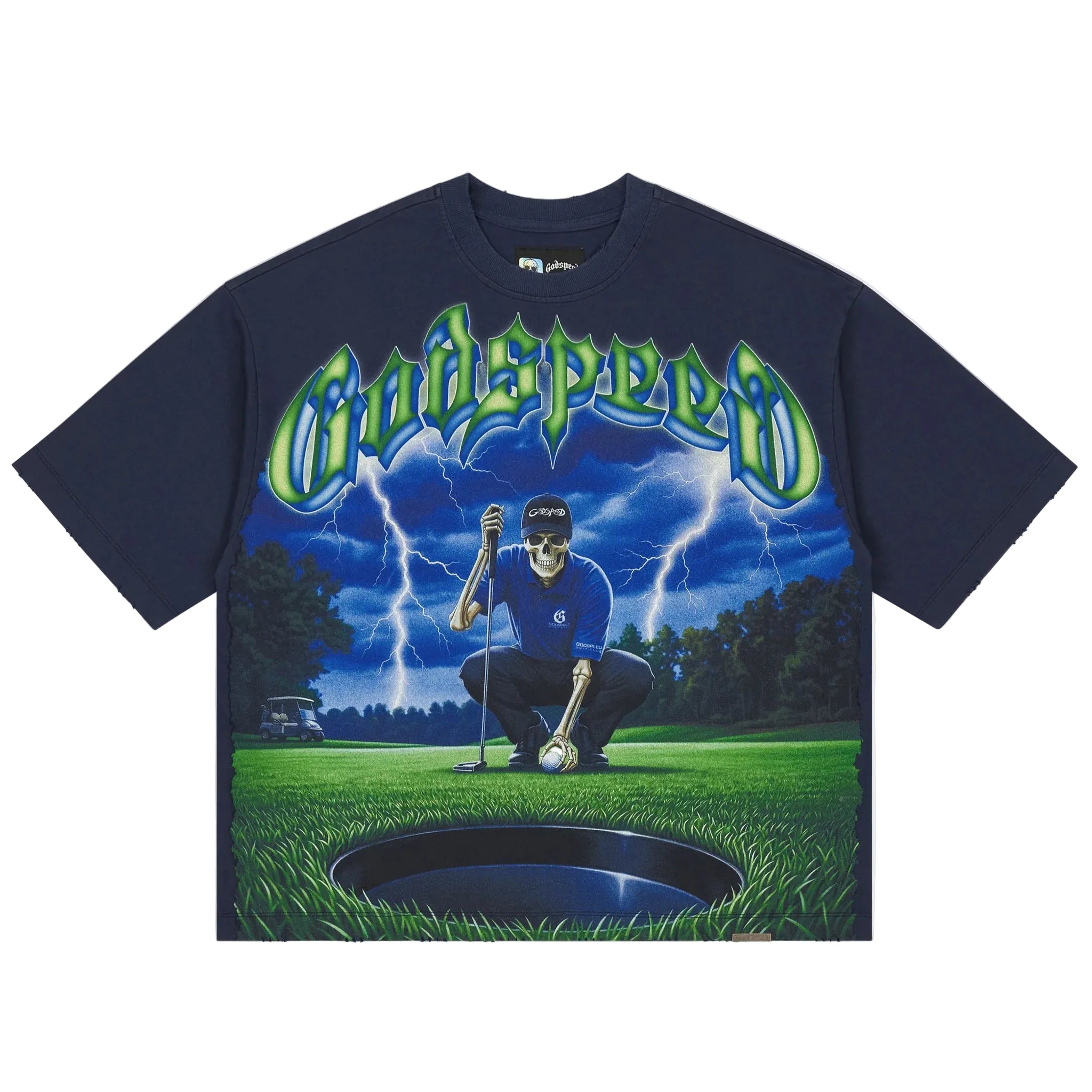 Godspeed No Mulligans T-Shirt (Navy)