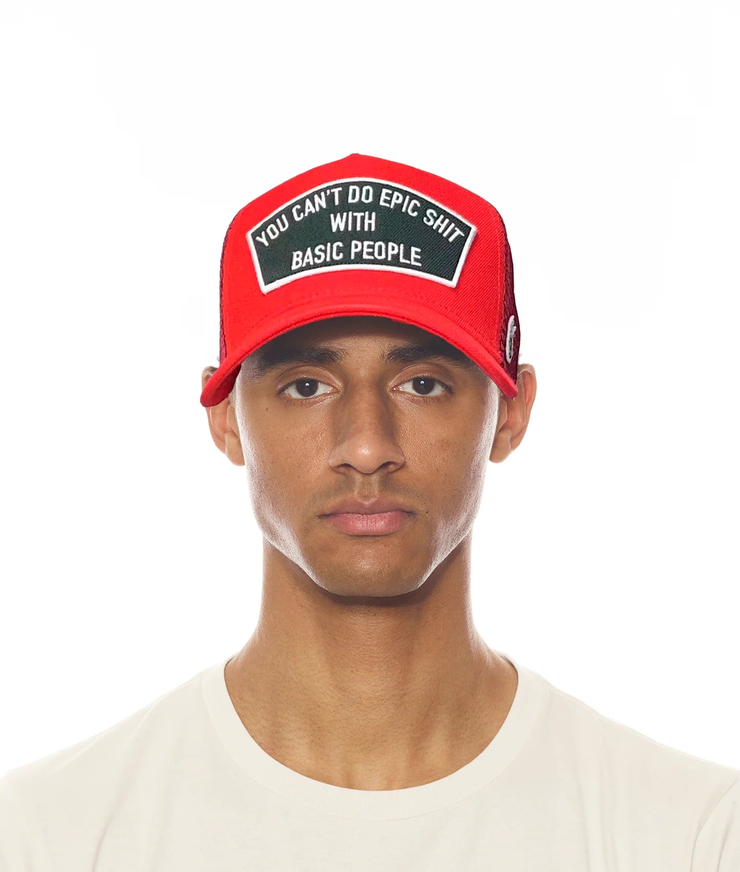 Cult Of Individuality Epic Mesh Back Trucker Curved Visor