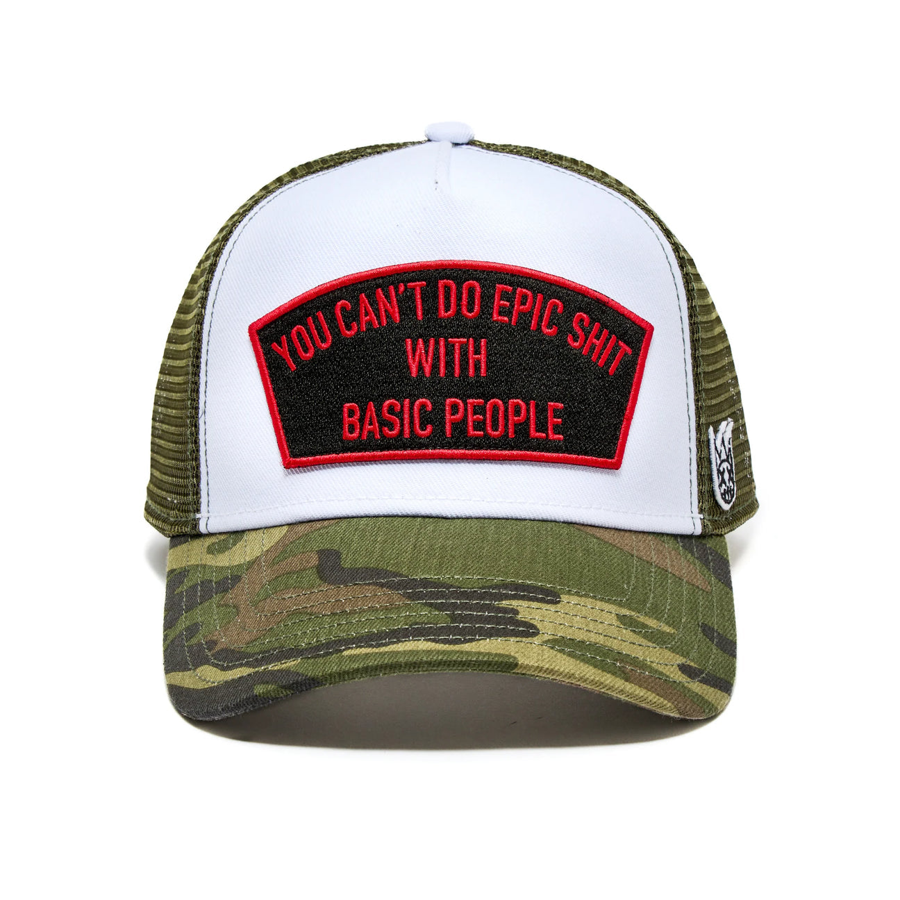 Cult Of Individuality Epic Mesh Back Trucker Curved Visor