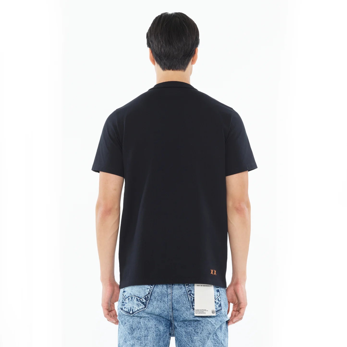 Cult Of Individuality Short Sleeve Crew Neck Tee "Gradient Logo"