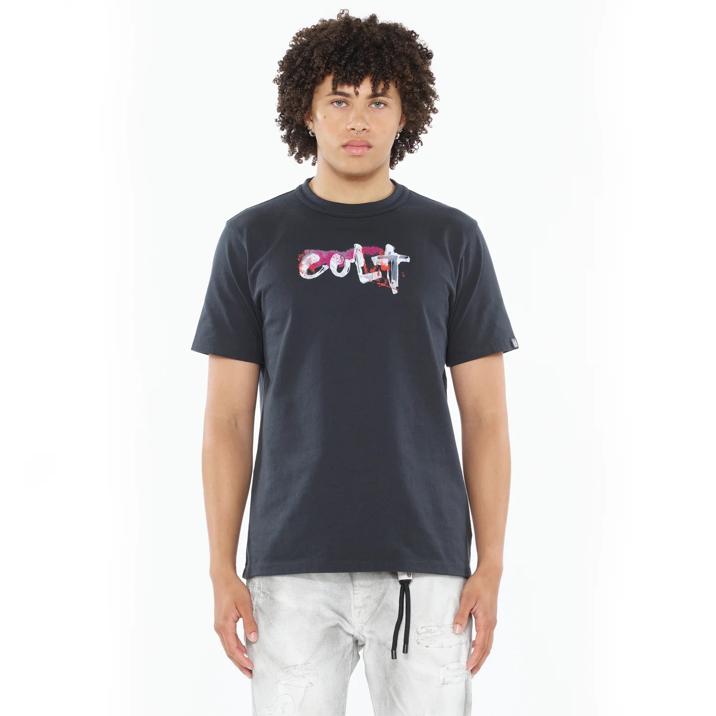Cult Of Individuality Short Sleeve Crew Neck Tee "Artist Logo"