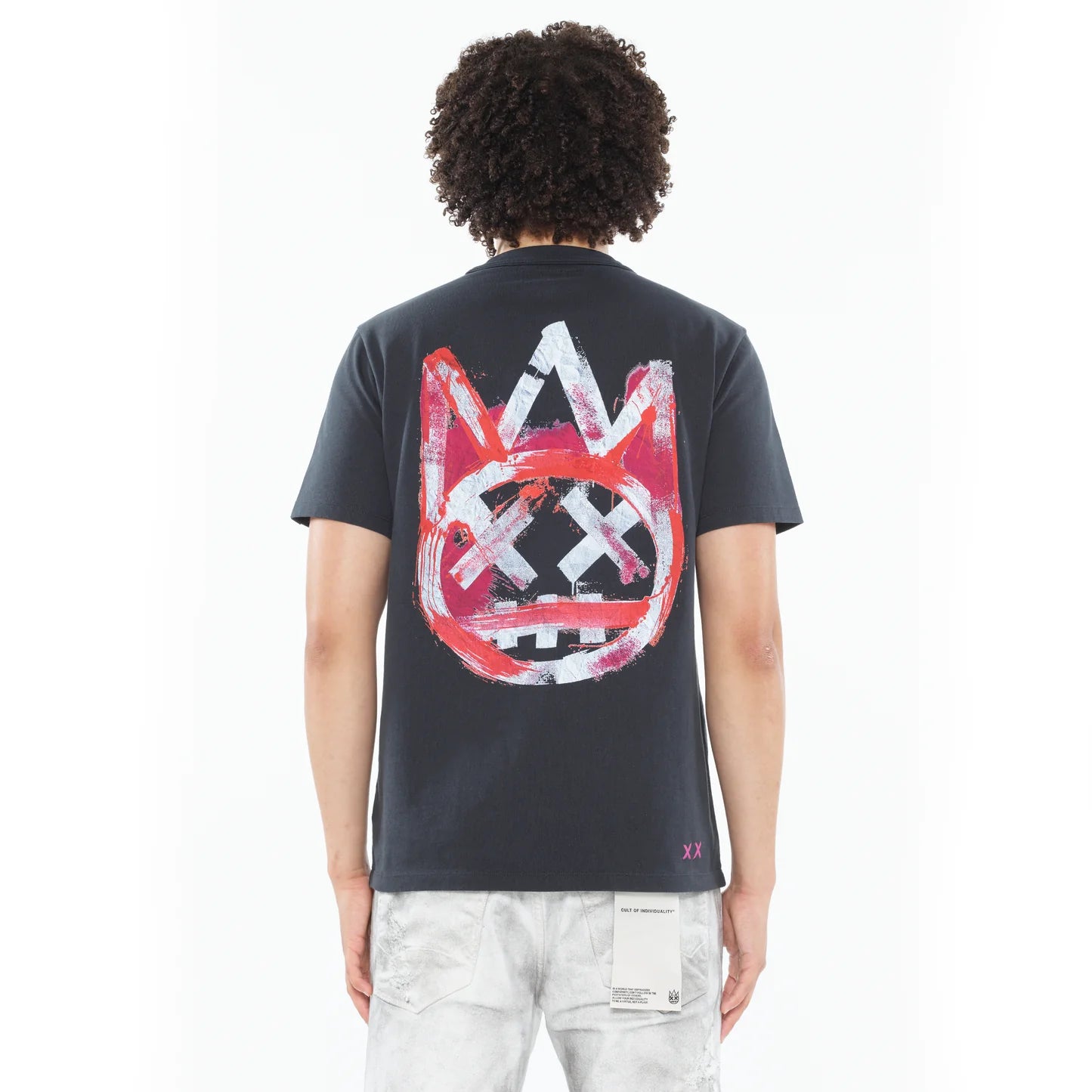 Cult Of Individuality Short Sleeve Crew Neck Tee "Artist Logo"