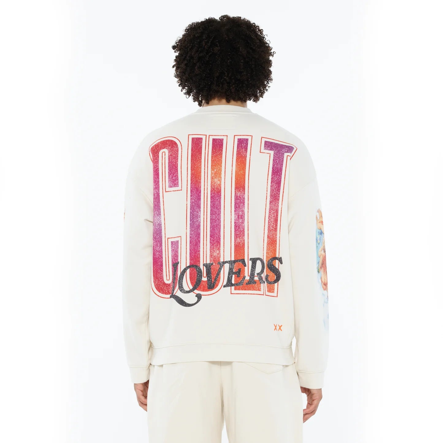 Cult Of Individuality Novelty Fleece Crew Sweatshirt