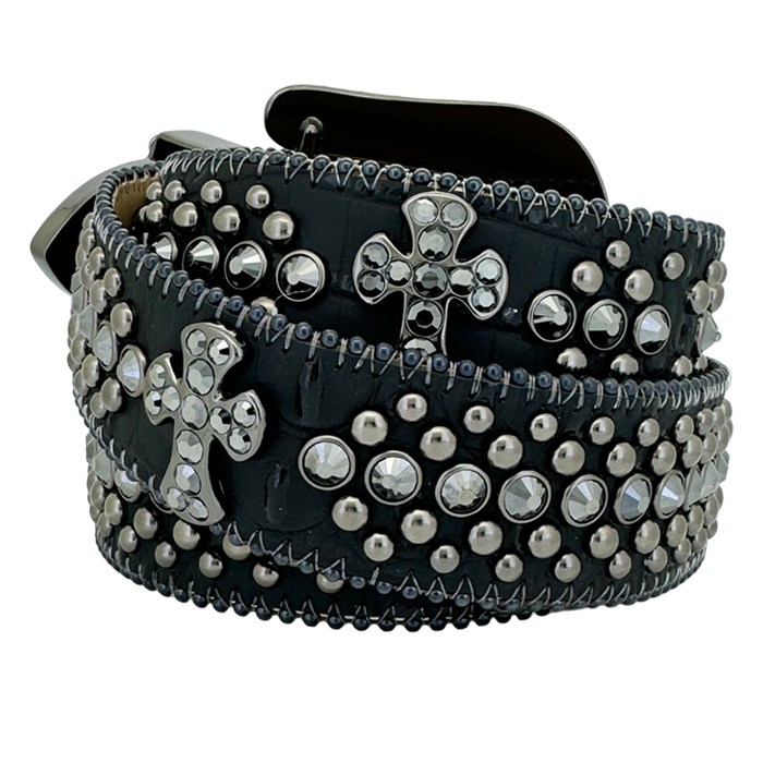 B.B.Simon Adabelle Western Black Jet Hematite