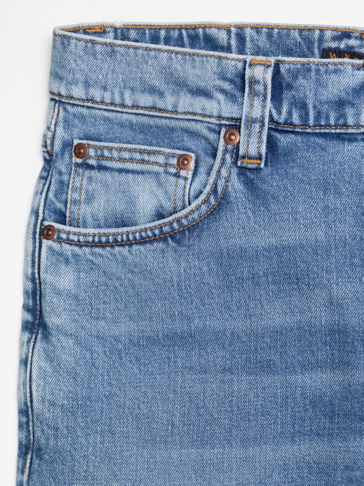 Nudie Solid Ollie Worn Vintage Jeans