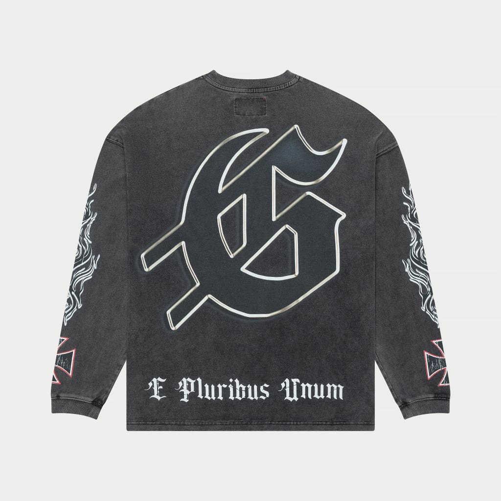 Godspeed Rocker L.S T-Shirt (Grey Wash)