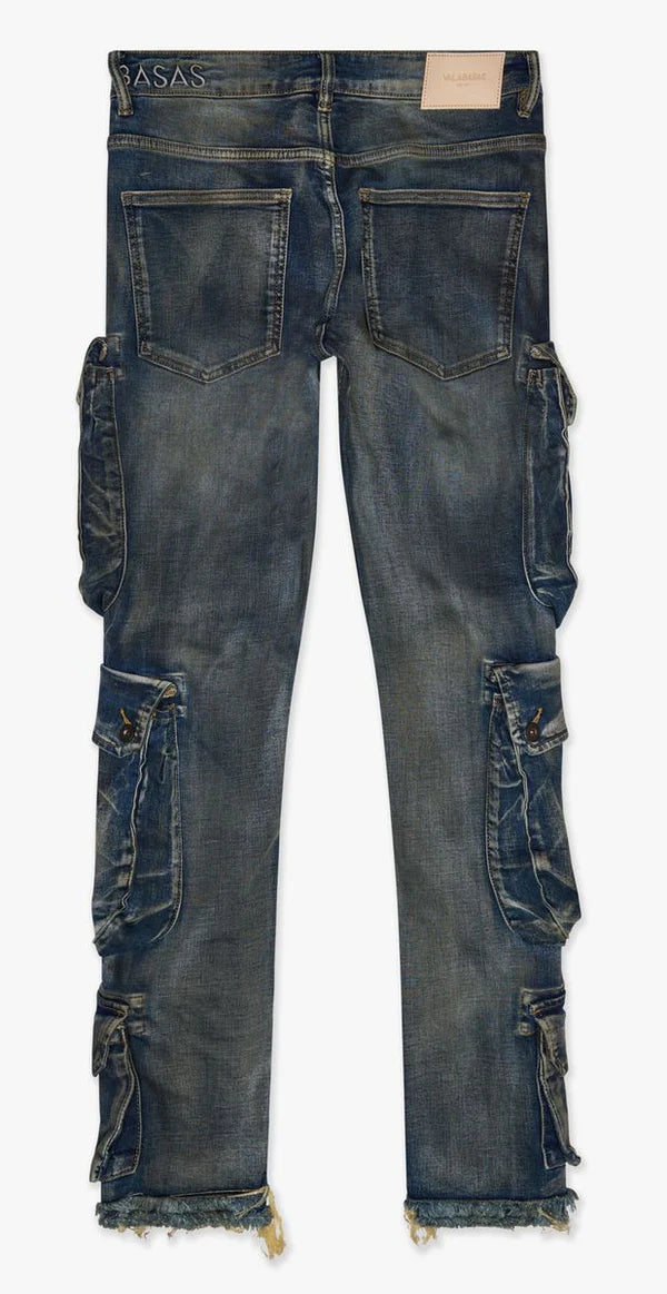 Valabasas “Cliff Jump” Dirty Light Blue Washed Jeans