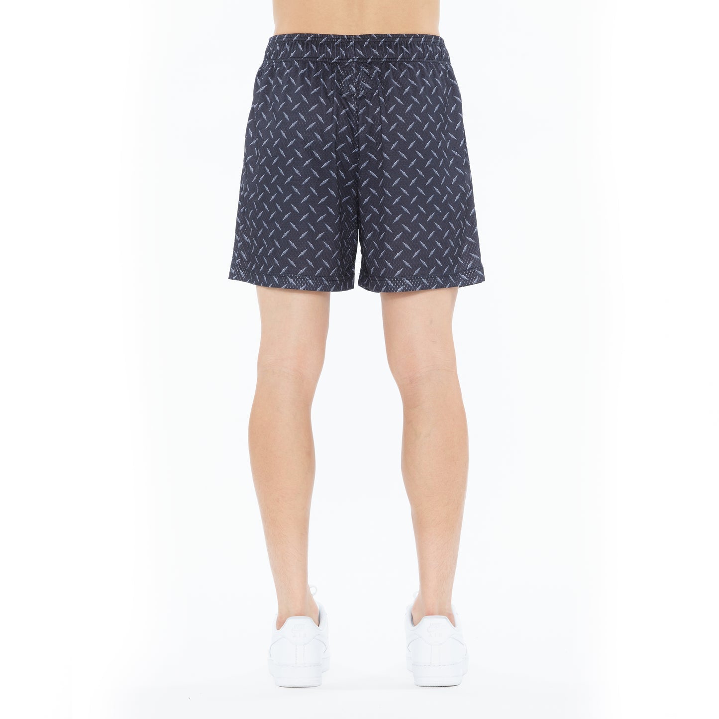 Cult Of Individuality Mesh Shorts in Diamond Plate