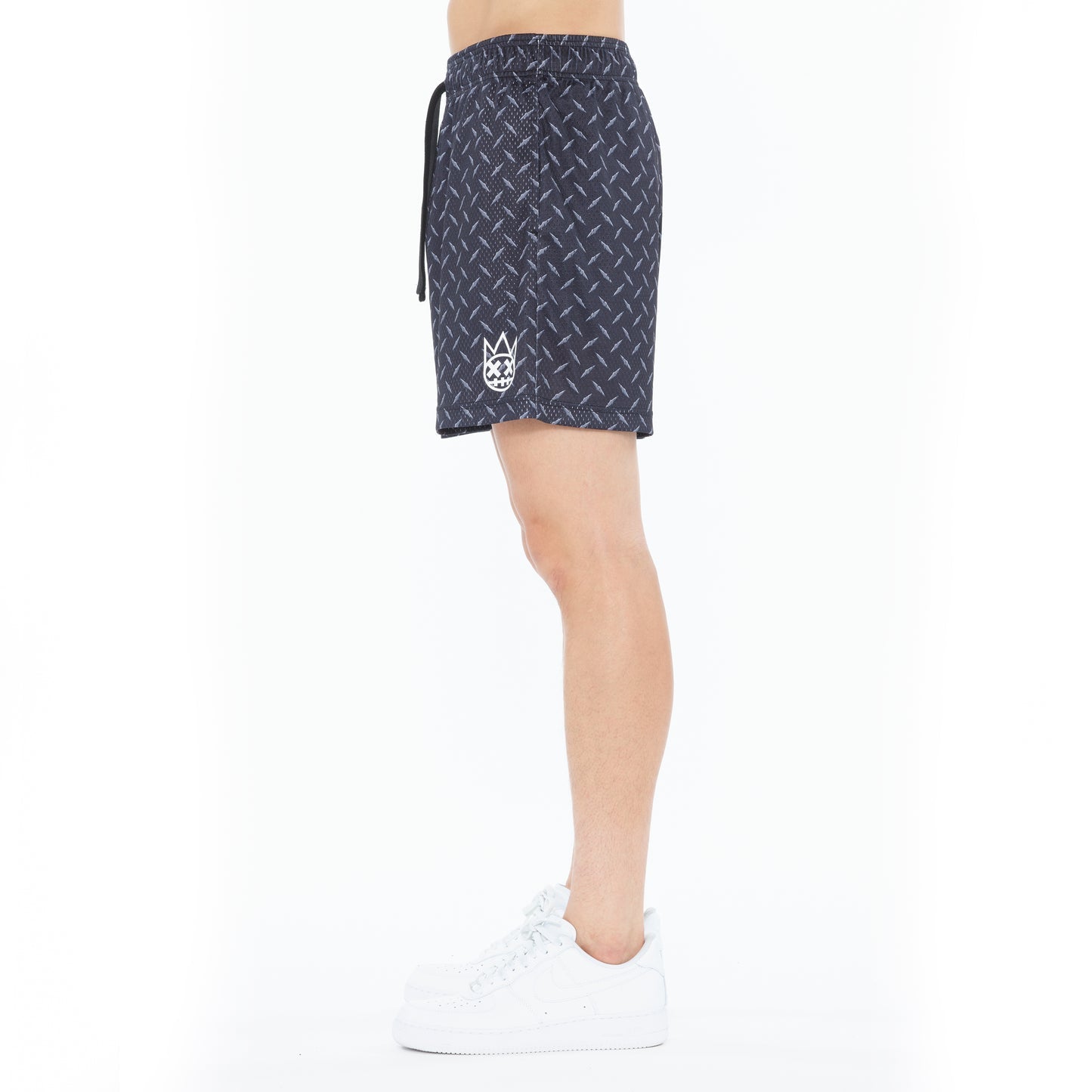Cult Of Individuality Mesh Shorts in Diamond Plate