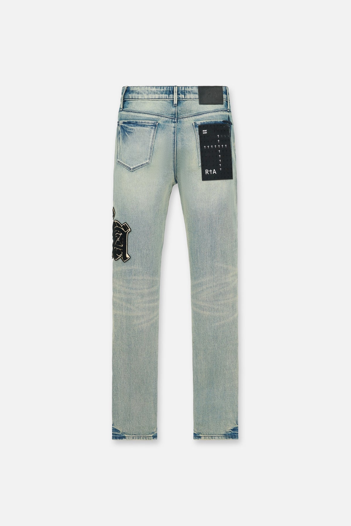 Rta Bryant Skinny Jean | Ocean Shade OG Patch