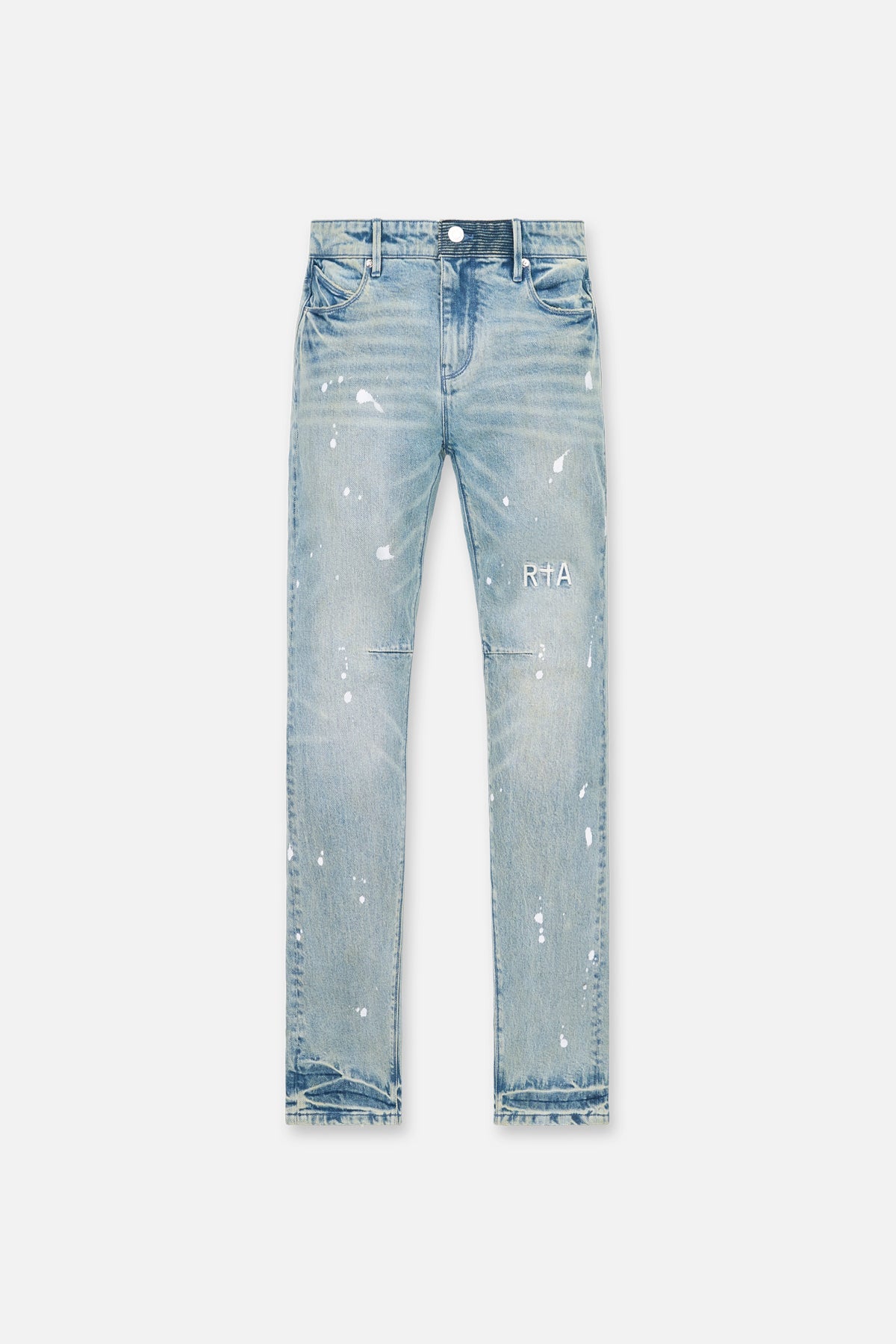 RTA Clayton Skinny Jean | Splattered Indigo Dusk