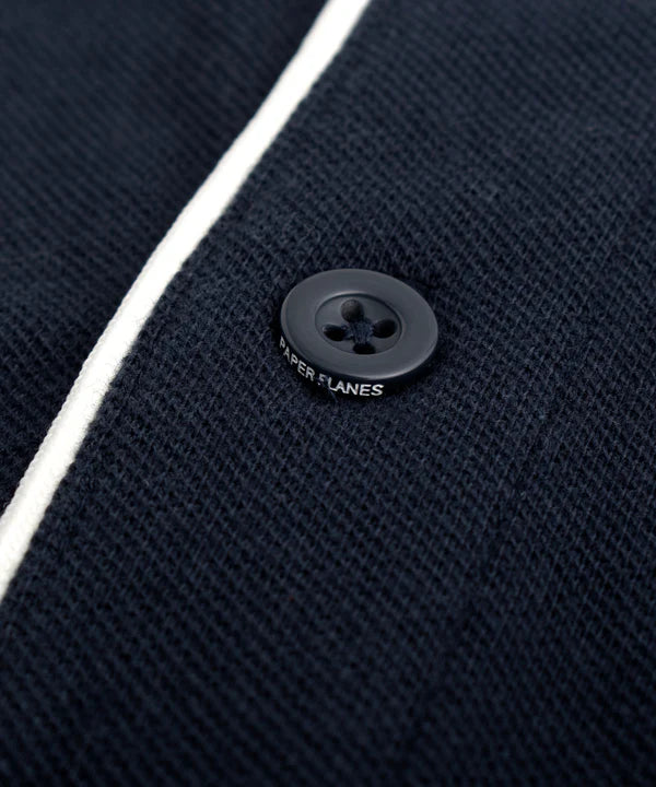 Paper Planes Jacquard Taping Polo