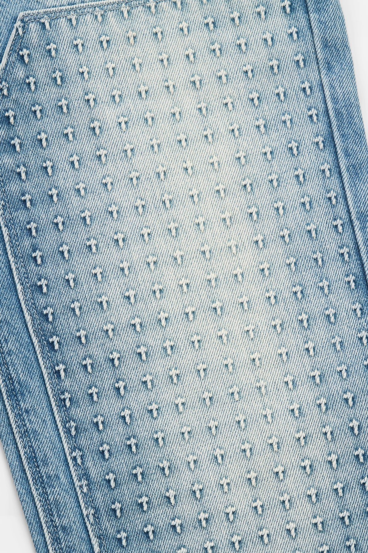 RTA Ricardo Slim Fit Jean | Blue Steel 3D Cross