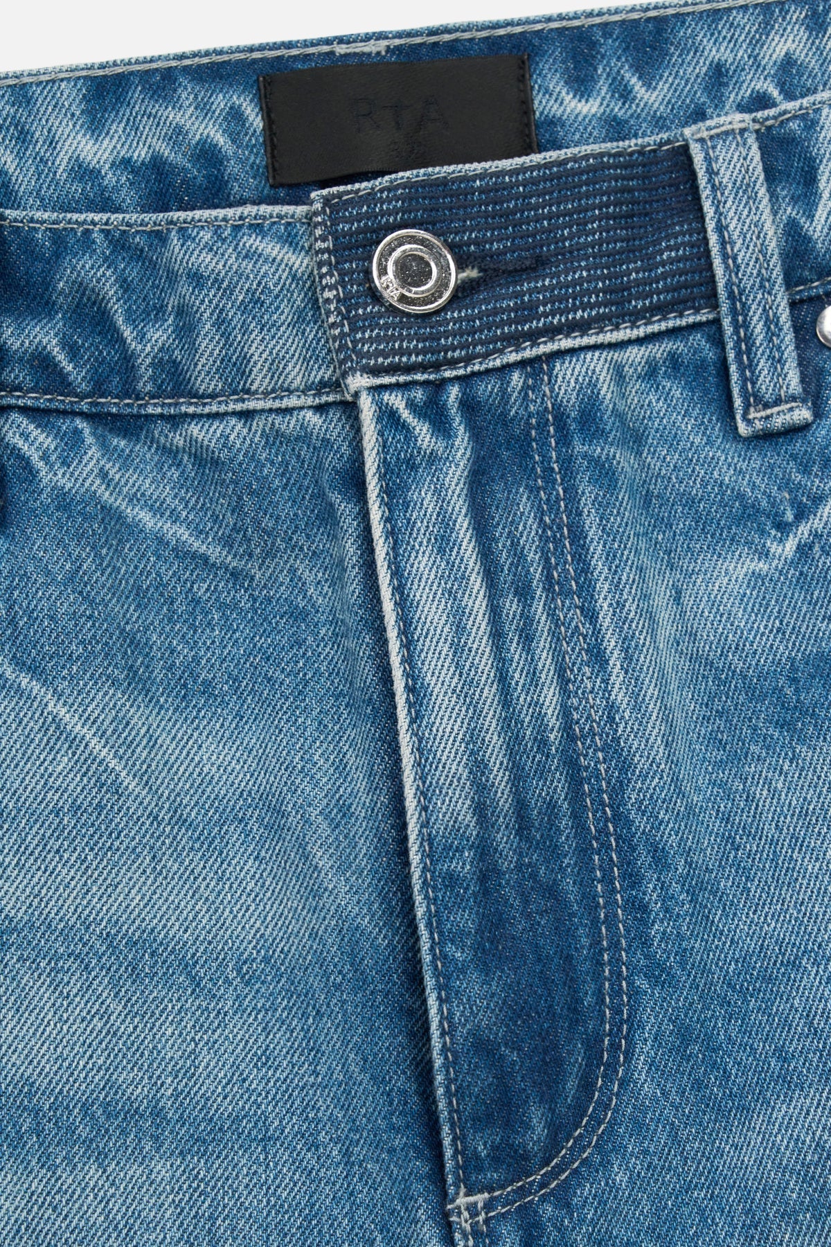 RTA Ricardo Slim Fit Jean | Blue Steel 3D Cross