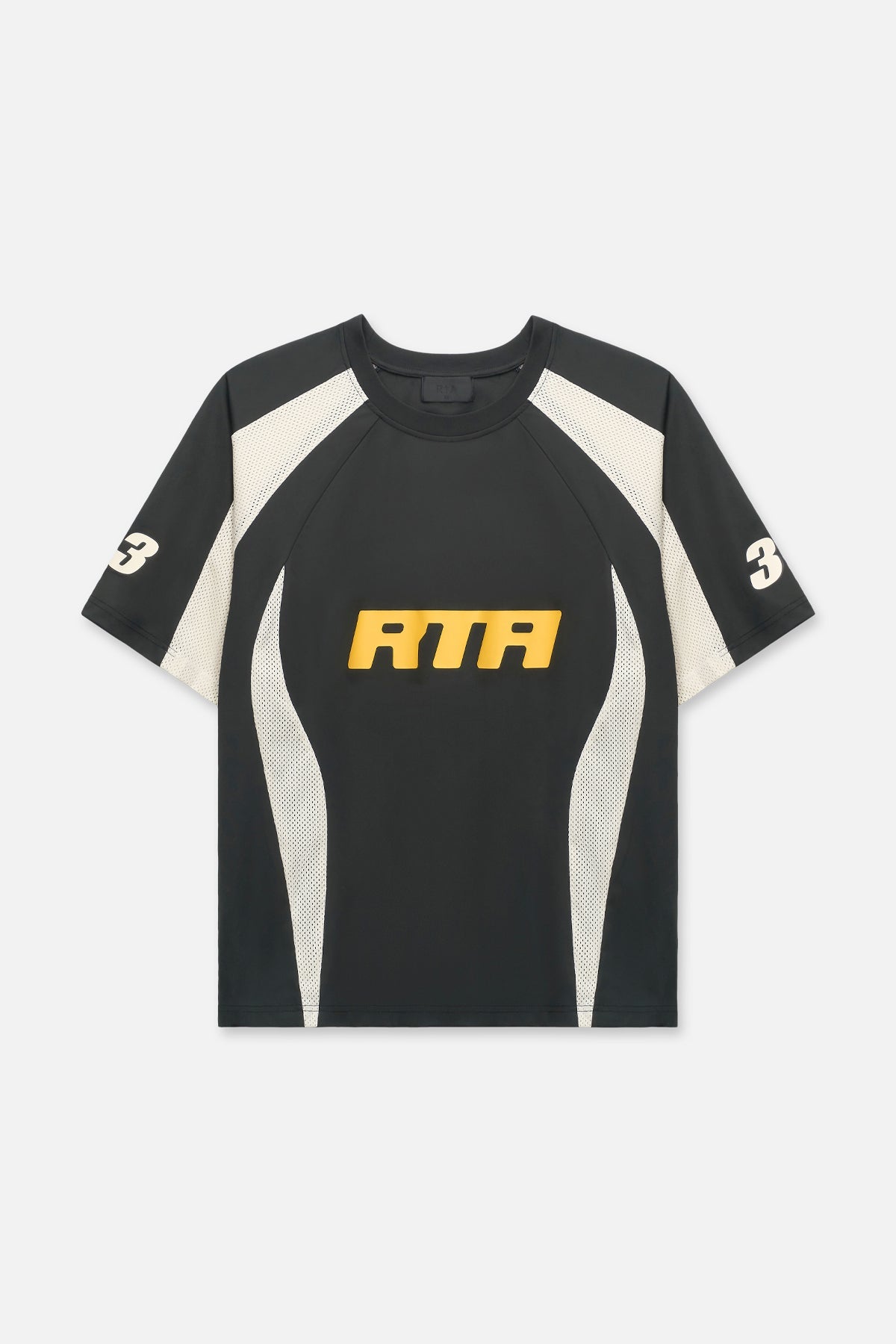 RTA Fonda Short Sleeve Shirt | Black Bone Fusion