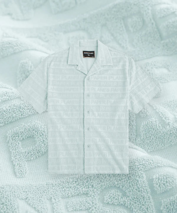 Paper Planes Beachfront Terry Cloth Short-Set