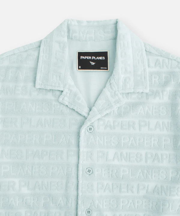 Paper Planes Beachfront Terry Cloth Short-Set