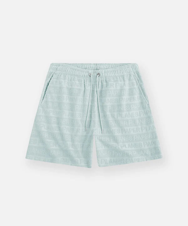 Paper Planes Beachfront Terry Cloth Short-Set