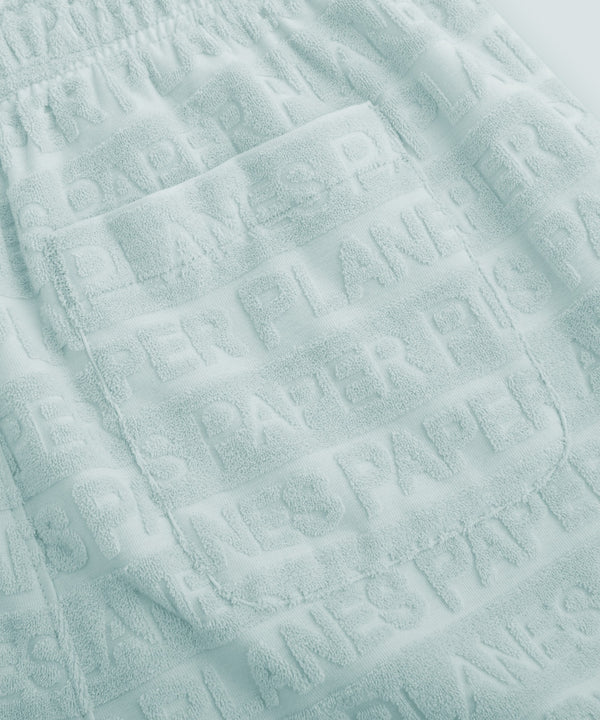 Paper Planes Beachfront Terry Cloth Short-Set