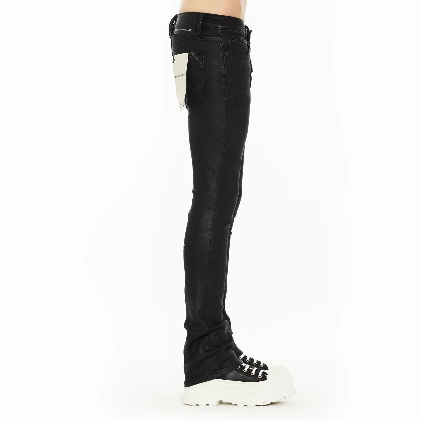 Cult Of Individuality Lenny Bootcut 603 Jeans in Black Coated