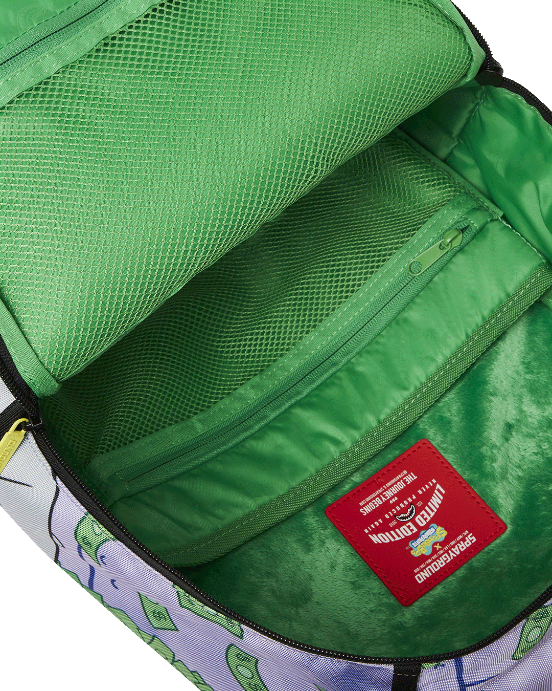 Sprayground SpongeBob Crew Money Bath DLXR Backpack