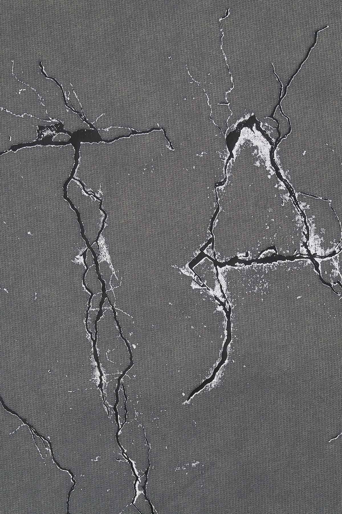 RTA CHARLES SWEATSHIRT | STONE CRACKED LOGO