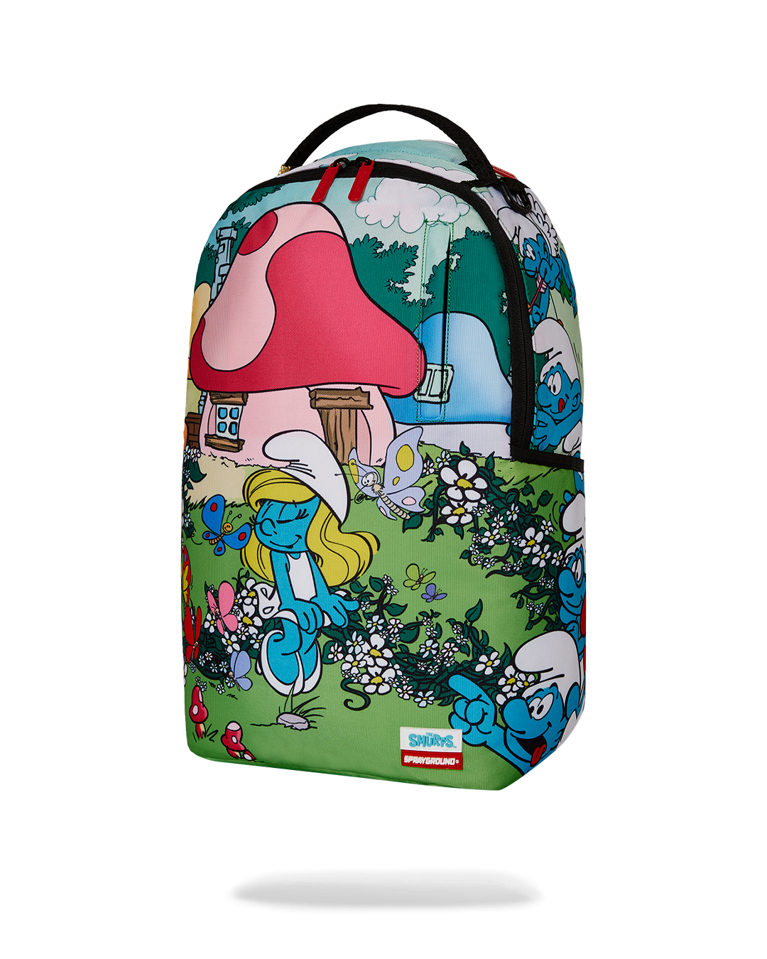 Sprayground Smurfs In The Garden Backpack