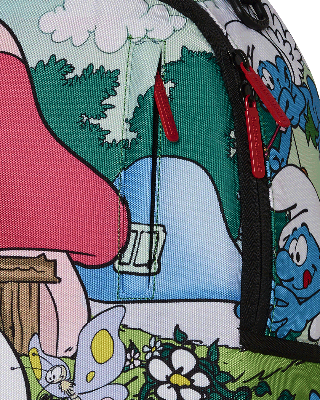 Sprayground Smurfs In The Garden Backpack