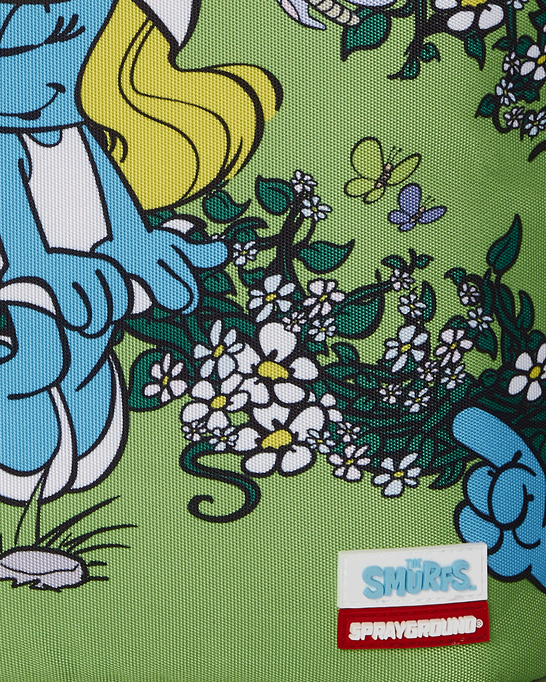 Sprayground Smurfs In The Garden Backpack