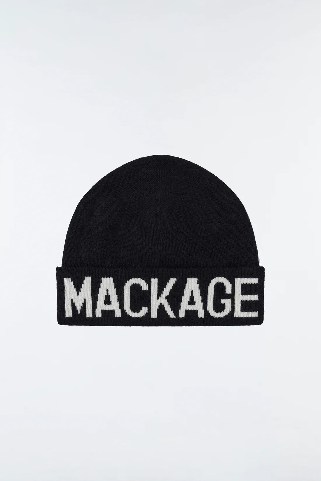 マッカージュ ニットキャップ KIKO-Z  ブラック ロゴ 高級ブランド mackage_aa_02.jpg