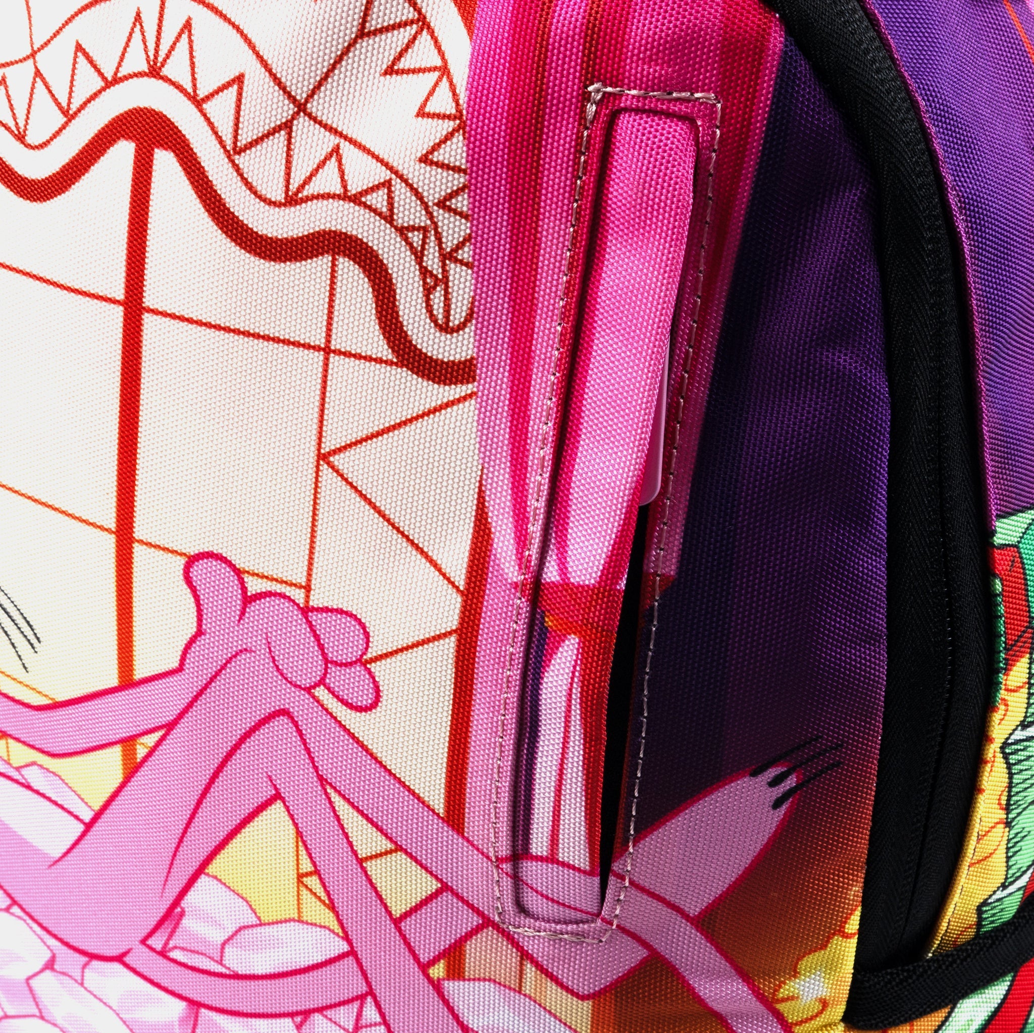 Sprayground Pink Panther Money Stash DLXR Backpack