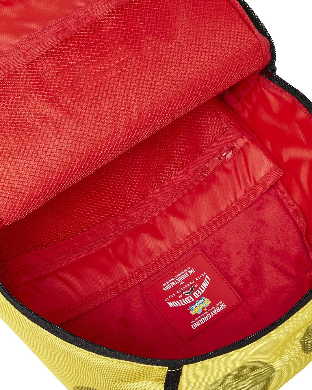 Sprayground SpongeBob Eye Pop Removable Eyes Backpack