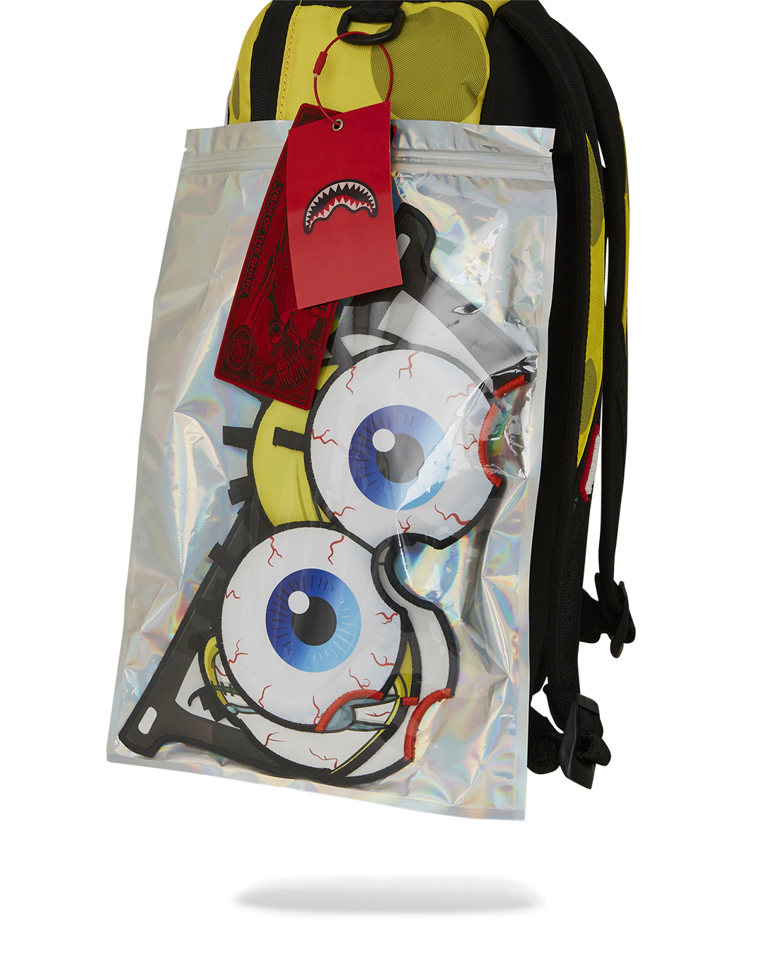 Sprayground SpongeBob Eye Pop Removable Eyes Backpack