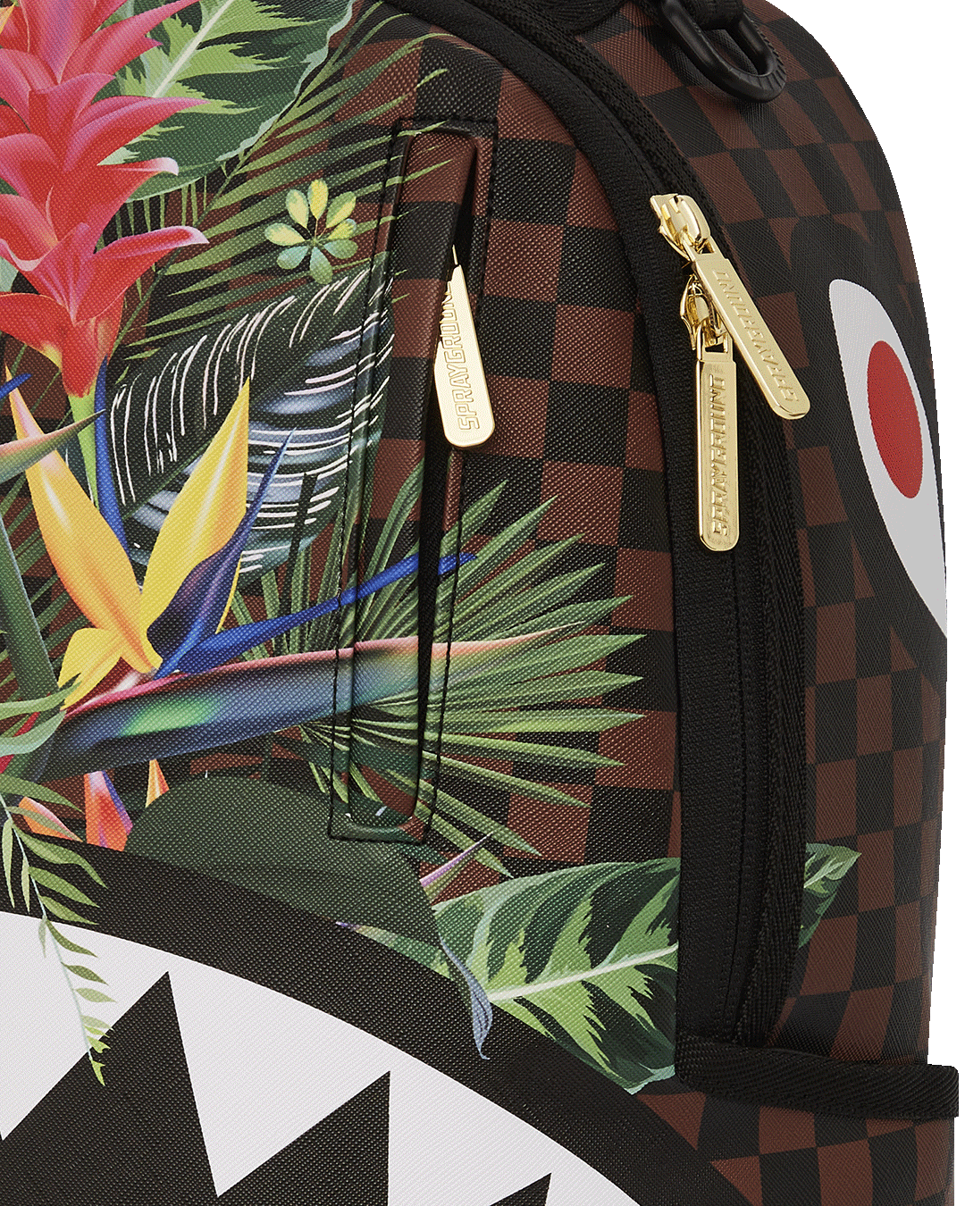 Sprayground Tropical Check DLXSV Backpack