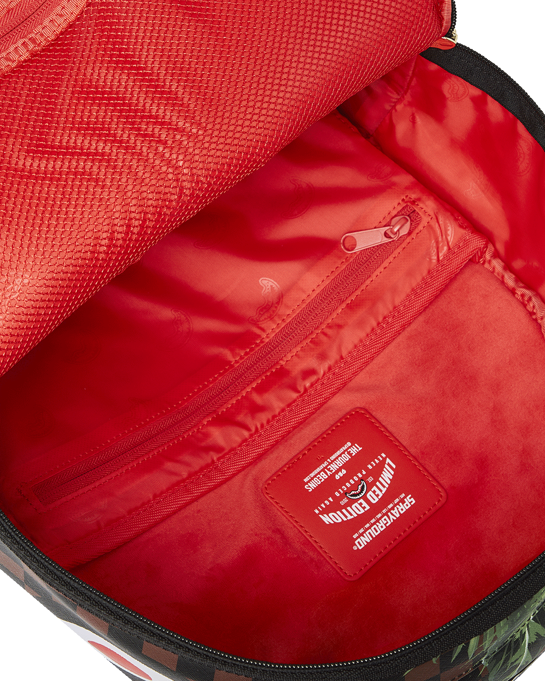 Sprayground Tropical Check DLXSV Backpack