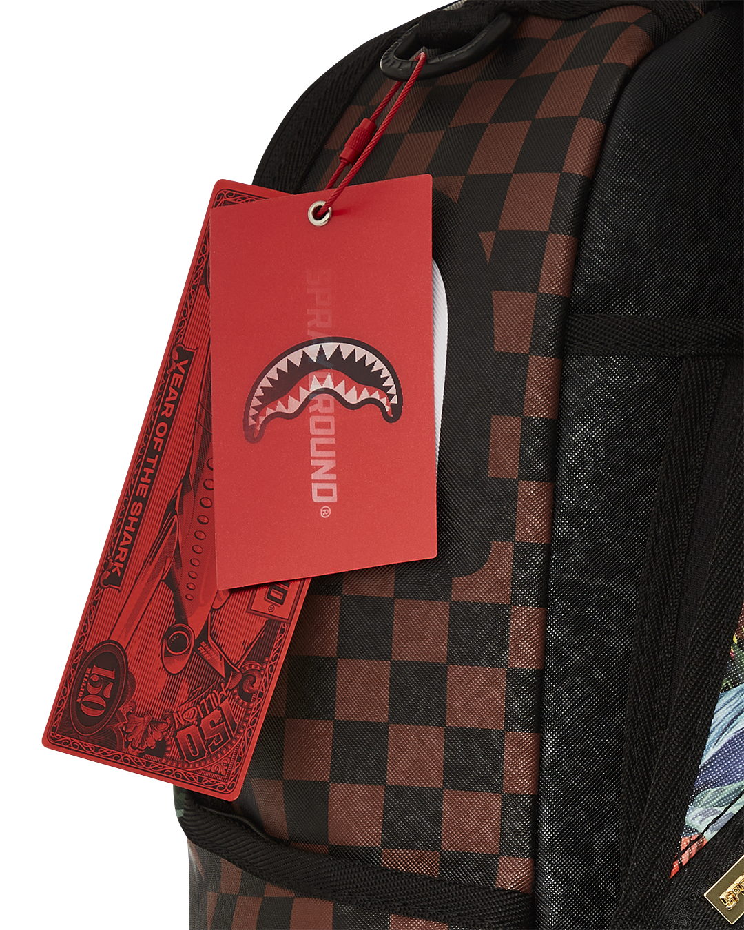 Sprayground Tropical Check DLXSV Backpack