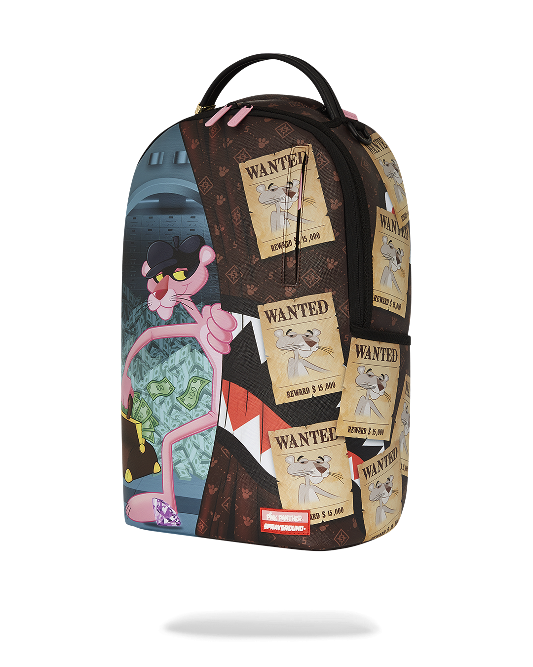 Sprayground Pink Panther Heist Getaway DLXV Backpack