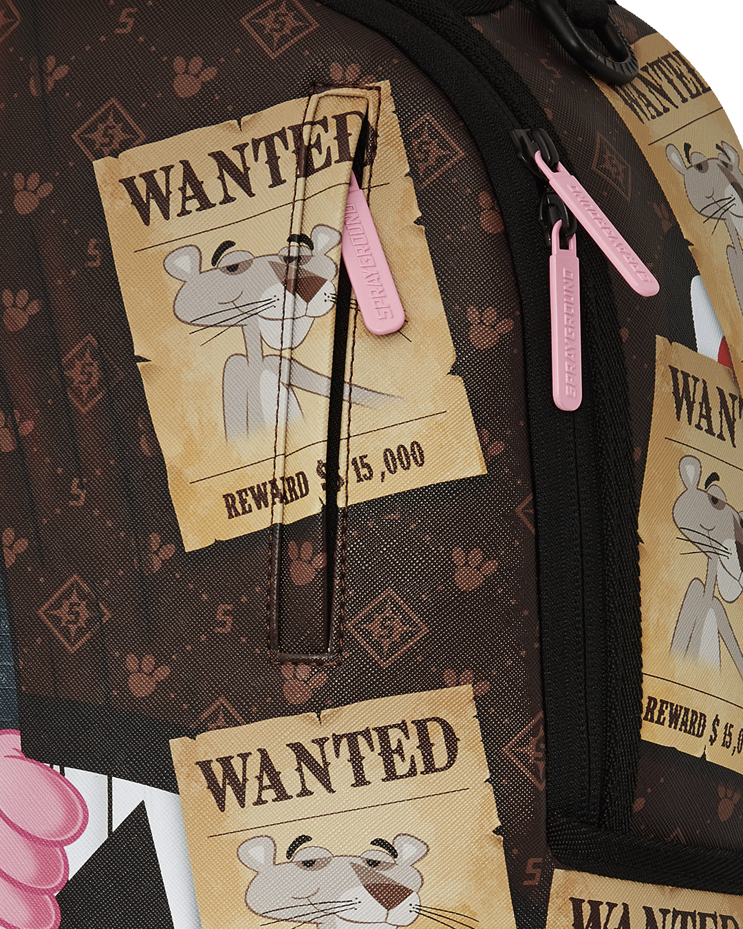 Sprayground Pink Panther Heist Getaway DLXV Backpack